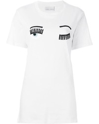 T-shirt bianca di Chiara Ferragni