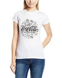 T-shirt bianca di Coca Cola
