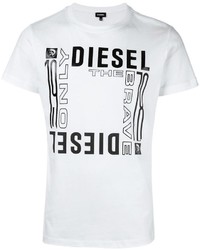 T-shirt bianca di Diesel