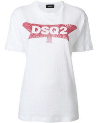 T-shirt bianca di Dsquared2