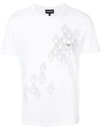 T-shirt bianca di Emporio Armani