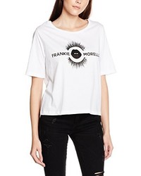 T-shirt bianca di Frankie Morello