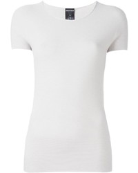 T-shirt bianca di Giorgio Armani