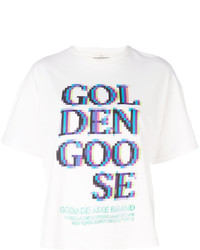 T-shirt bianca di Golden Goose Deluxe Brand