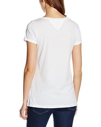 T-shirt bianca di Hilfiger Denim