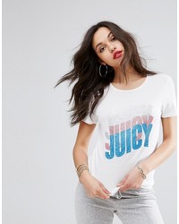 T-shirt bianca di Juicy Couture