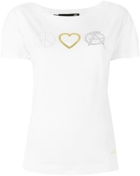 T-shirt bianca di Love Moschino