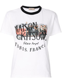 T-shirt bianca di MAISON KITSUNE