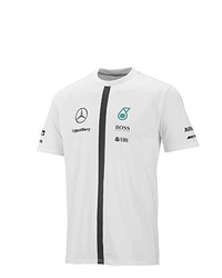 T-shirt bianca di Mercedes