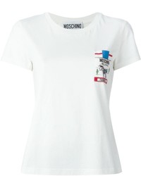 T-shirt bianca di Moschino