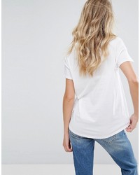 T-shirt bianca di Mango