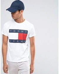 T-shirt bianca di Tommy Jeans