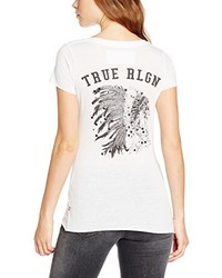 T-shirt bianca di True Religion