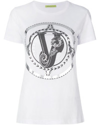 T-shirt bianca di Versace