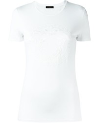 T-shirt bianca di Versace