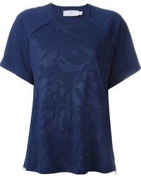 T-shirt blu scuro di adidas by Stella McCartney