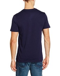 T-shirt blu scuro di Burton Menswear London