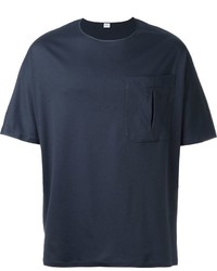 T-shirt blu scuro di E. Tautz