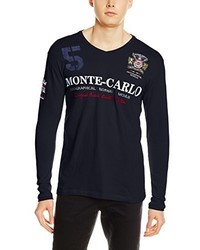 T-shirt blu scuro di Geographical Norway