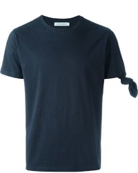 T-shirt blu scuro di J.W.Anderson