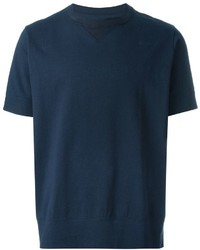 T-shirt blu scuro di Sacai