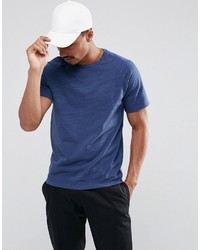 T-shirt blu scuro di Selected
