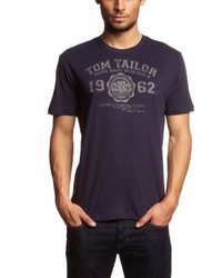 T-shirt blu scuro di Tom Tailor