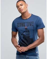 T-shirt blu di Blend of America