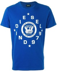 T-shirt blu di Diesel