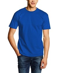 T-shirt blu di Fruit of the Loom