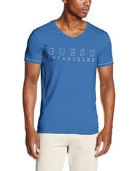 T-shirt blu di GUESS