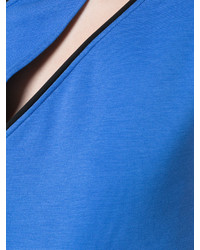 T-shirt blu di Thierry Mugler