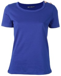 T-shirt blu di Petit Bateau