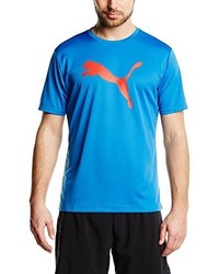 T-shirt blu di Puma