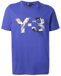T-shirt blu di Y-3