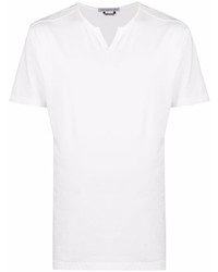 T-shirt con scollo a v bianca di Daniele Alessandrini