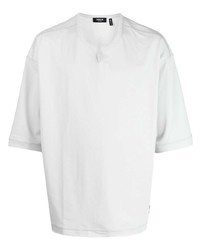 T-shirt con scollo a v bianca di FIVE CM