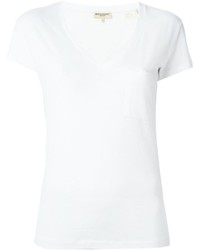 T-shirt con scollo a v bianca di Levi's