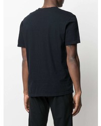 T-shirt con scollo a v blu scuro di James Perse