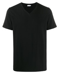 T-shirt con scollo a v nera di Filippa K