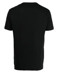 T-shirt con scollo a v nera di Ea7 Emporio Armani