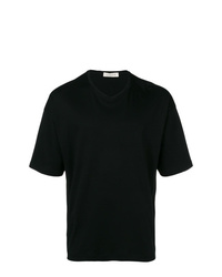 T-shirt con scollo a v nera di MACKINTOSH