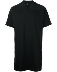 T-shirt con scollo a v nera di Y-3