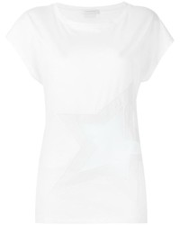 T-shirt con stelle bianca di PIERRE BALMAIN