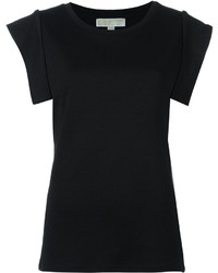 T-shirt di lana nera di MICHAEL Michael Kors