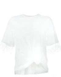 T-shirt di seta bianca di 3.1 Phillip Lim