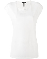 T-shirt di seta bianca di Rag & Bone