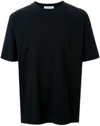 T-shirt geometrica nera