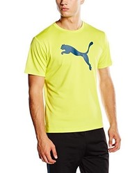T-shirt gialla di Puma