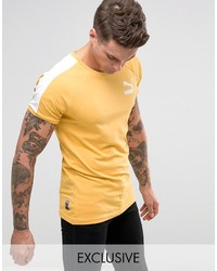 T-shirt gialla di Puma